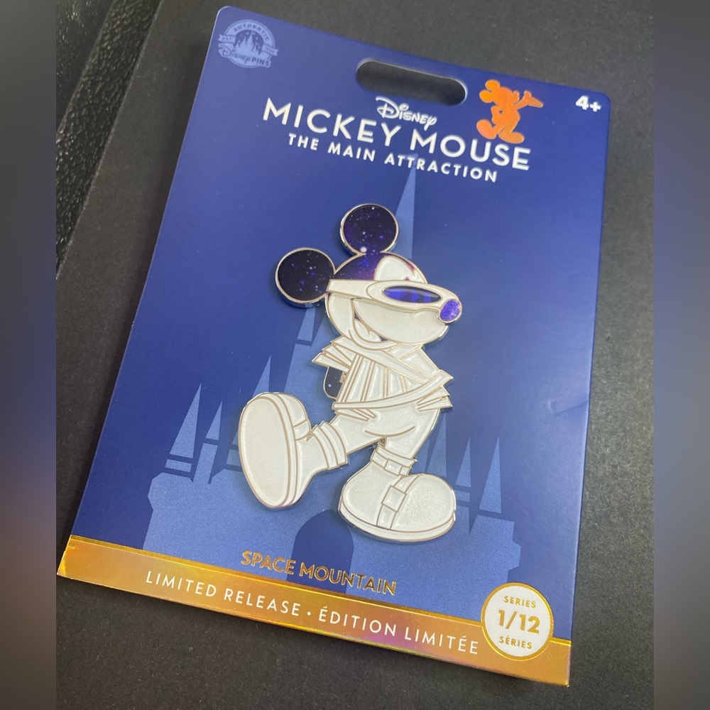 The Main Attraction Large Disney Pin #1 of 12, 50th Anniversary pins, NEW